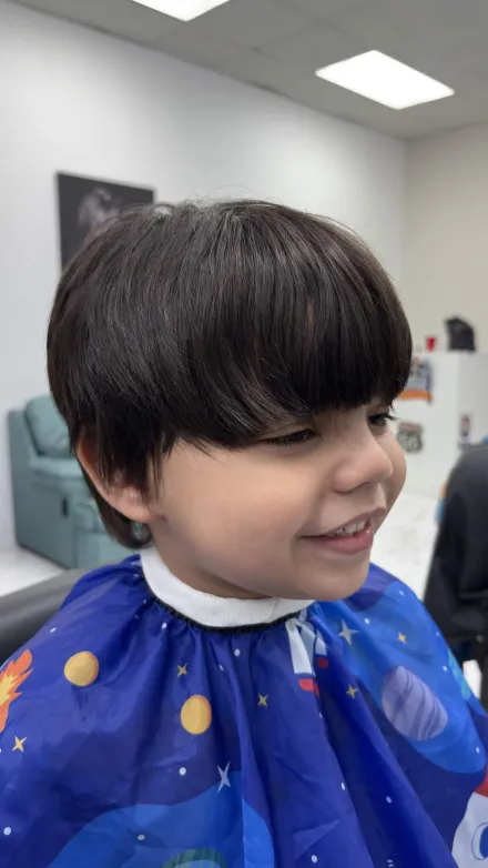 Gallery: how the homepage shows haircut work